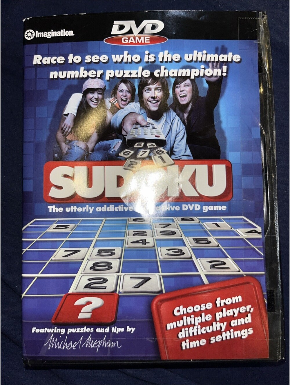New Sealed Sudoku interactive DVD game multi-player or solo